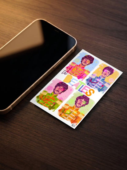 Beatles Band Poster