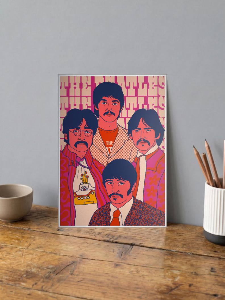 Harmonious Legends | Beatles | Bands Poster
