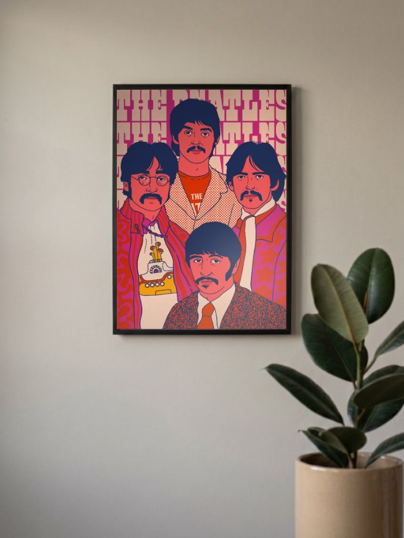 Harmonious Legends | Beatles | Bands Poster