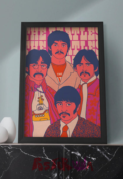 Harmonious Legends | Beatles | Bands Poster
