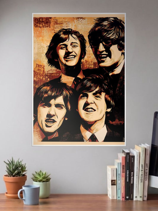 Timeless Harmonies | Beatles | Bands Poster