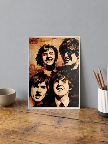 Timeless Harmonies | Beatles | Bands Poster