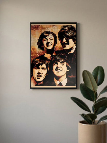 Timeless Harmonies | Beatles | Bands Poster