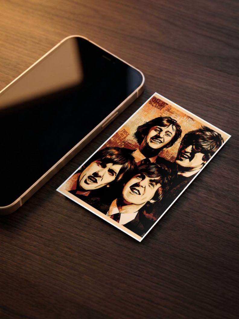 Timeless Harmonies | Beatles | Bands Poster