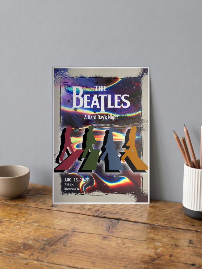 A Day's Journey | The Beatles | Iconic Poster