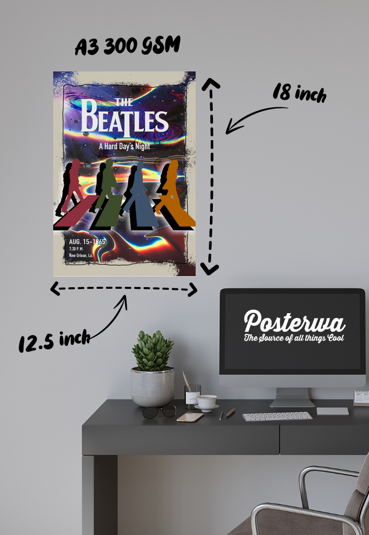 A Day's Journey | The Beatles | Iconic Poster