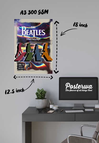 A Day's Journey | The Beatles | Iconic Poster