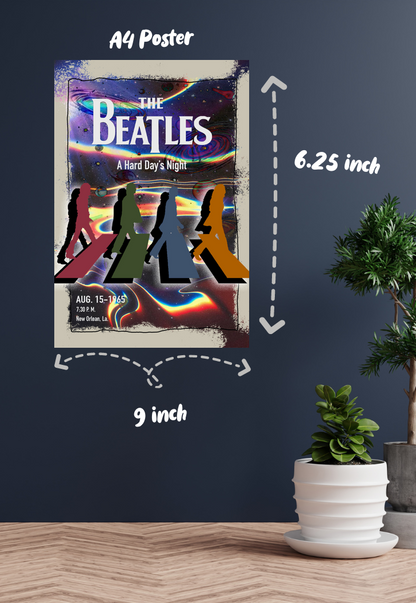 A Day's Journey | The Beatles | Iconic Poster