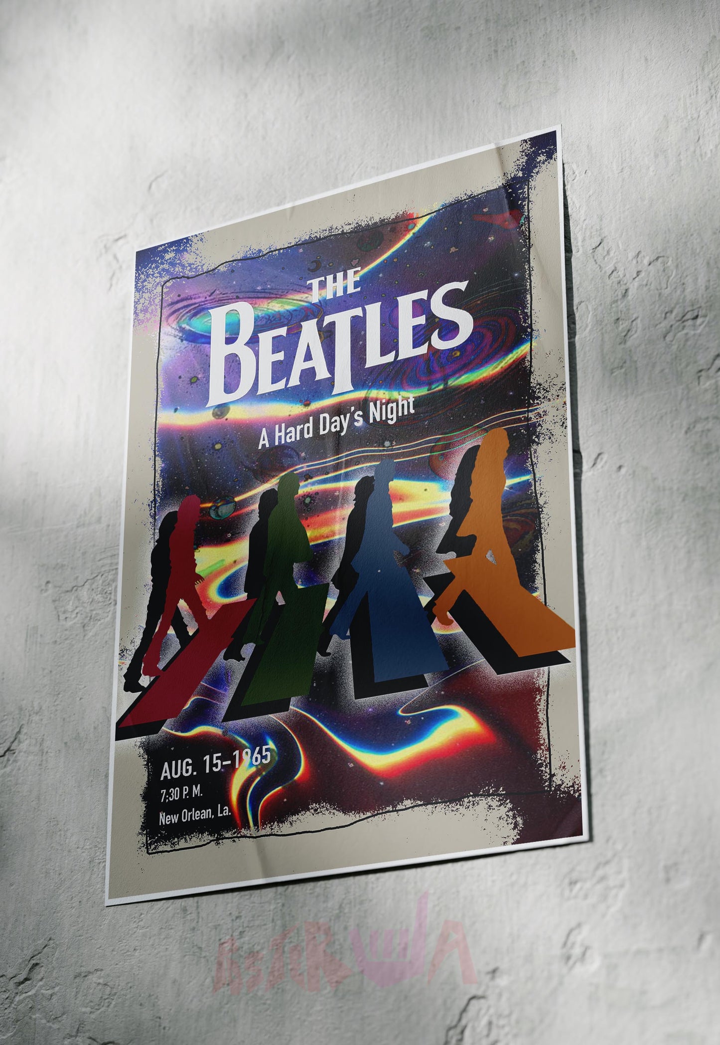 A Day's Journey | The Beatles | Iconic Poster
