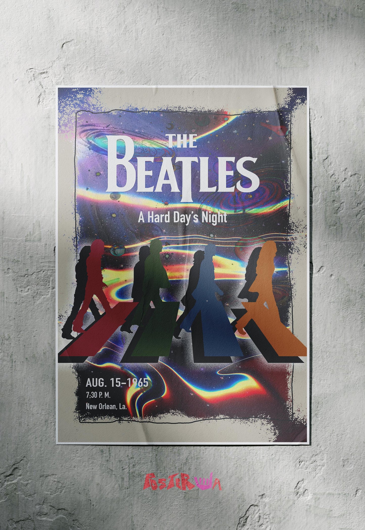 A Day's Journey | The Beatles | Iconic Poster