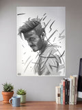 Artful Kicks | David Beckham | Iconic Poster