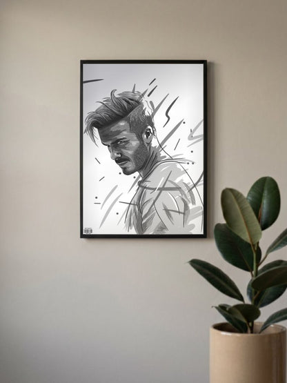 Artful Kicks | David Beckham | Iconic Poster