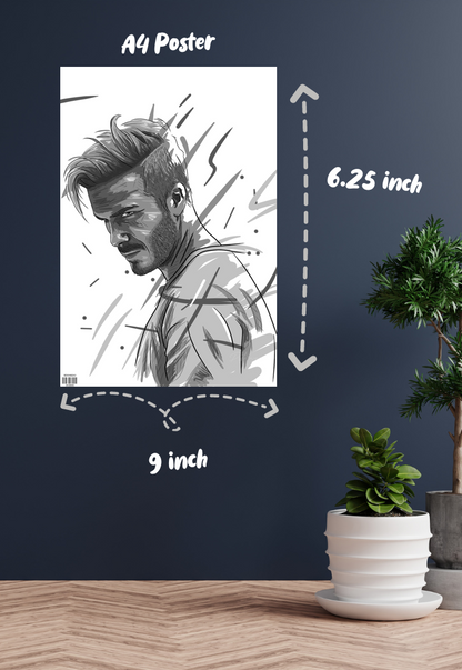 Artful Kicks | David Beckham | Iconic Poster