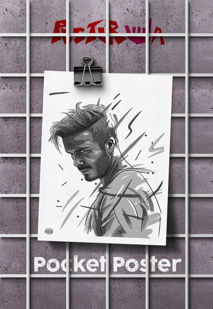 Artful Kicks | David Beckham | Iconic Poster