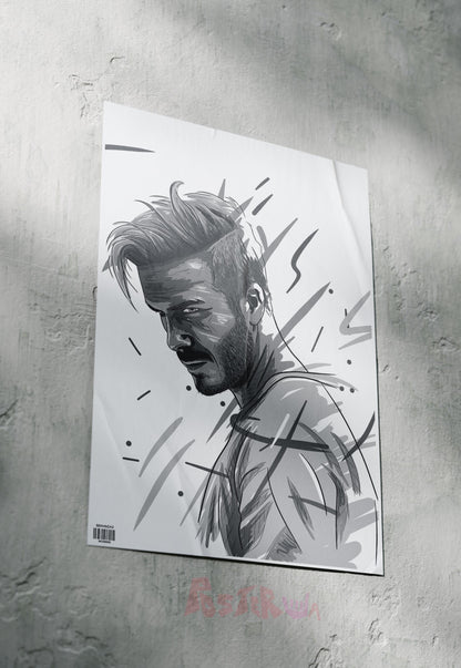 Artful Kicks | David Beckham | Iconic Poster