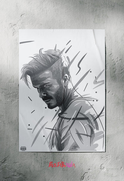 Artful Kicks | David Beckham | Iconic Poster