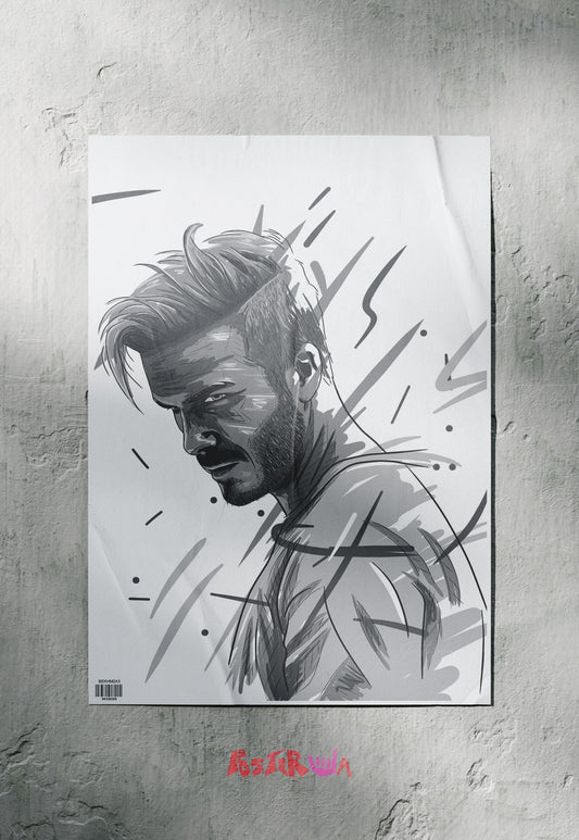 Artful Kicks | David Beckham | Iconic Poster