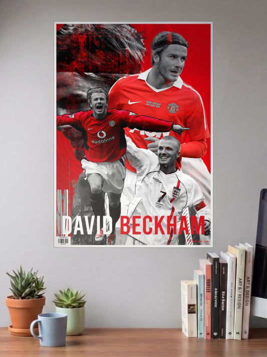 Golden Boots | David Beckham | Football Poster