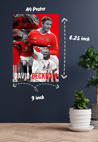 Golden Boots | David Beckham | Football Poster