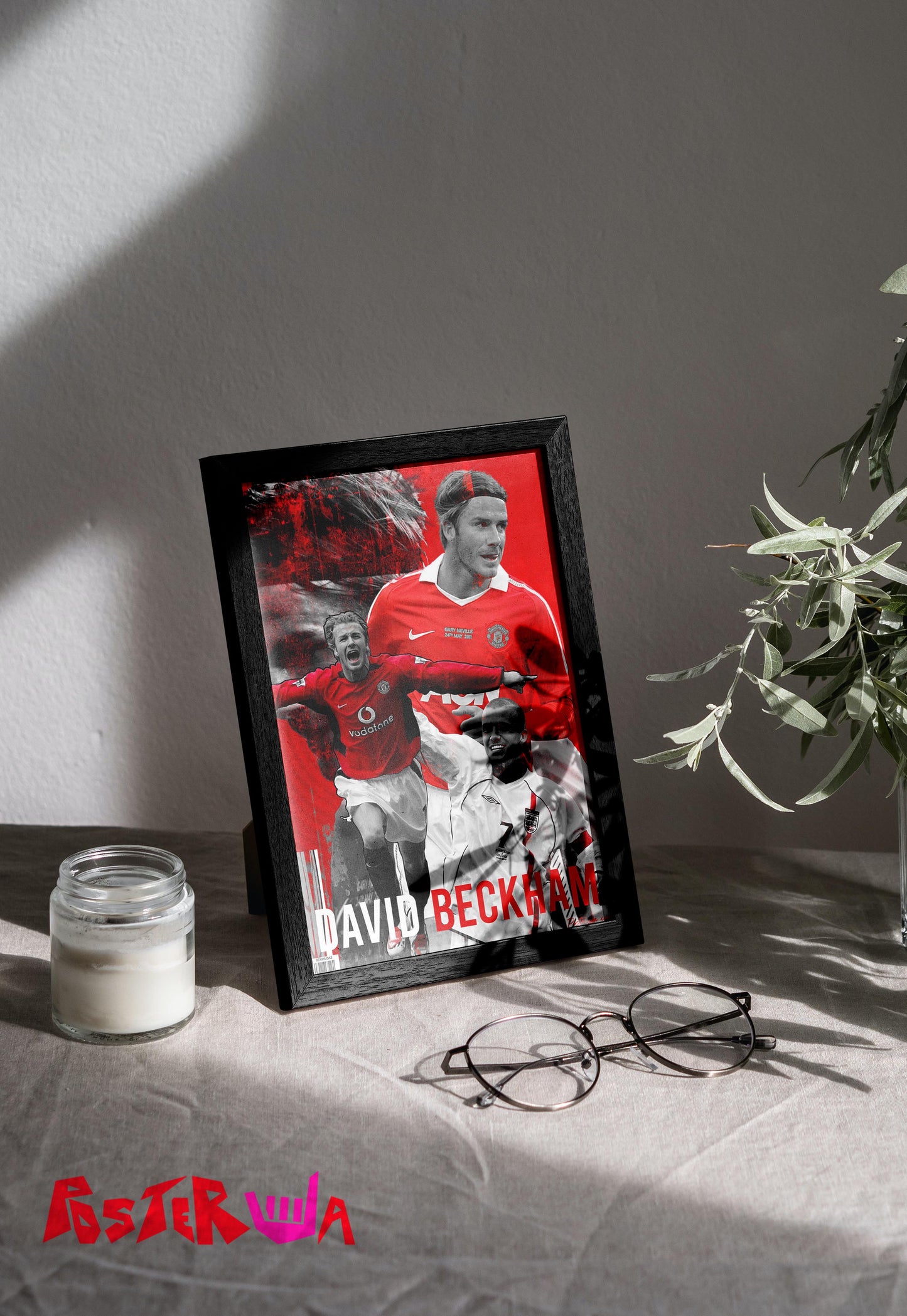 Golden Boots | David Beckham | Football Poster