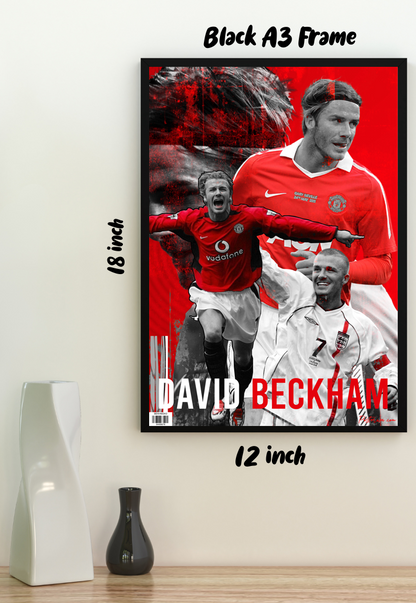 Golden Boots | David Beckham | Football Poster