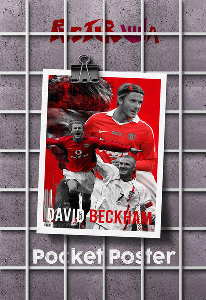 Golden Boots | David Beckham | Football Poster