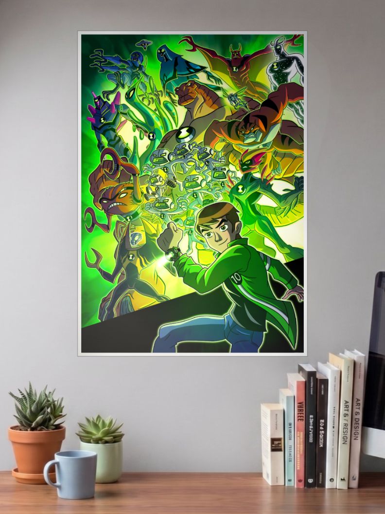 Galactic Guardian | Ben 10 | Anime Poster