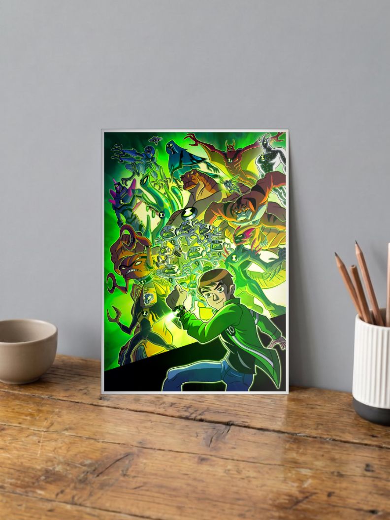 Galactic Guardian | Ben 10 | Anime Poster