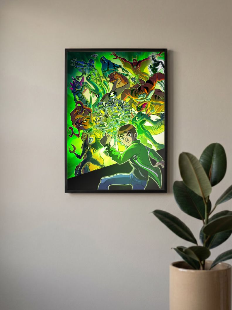 Galactic Guardian | Ben 10 | Anime Poster