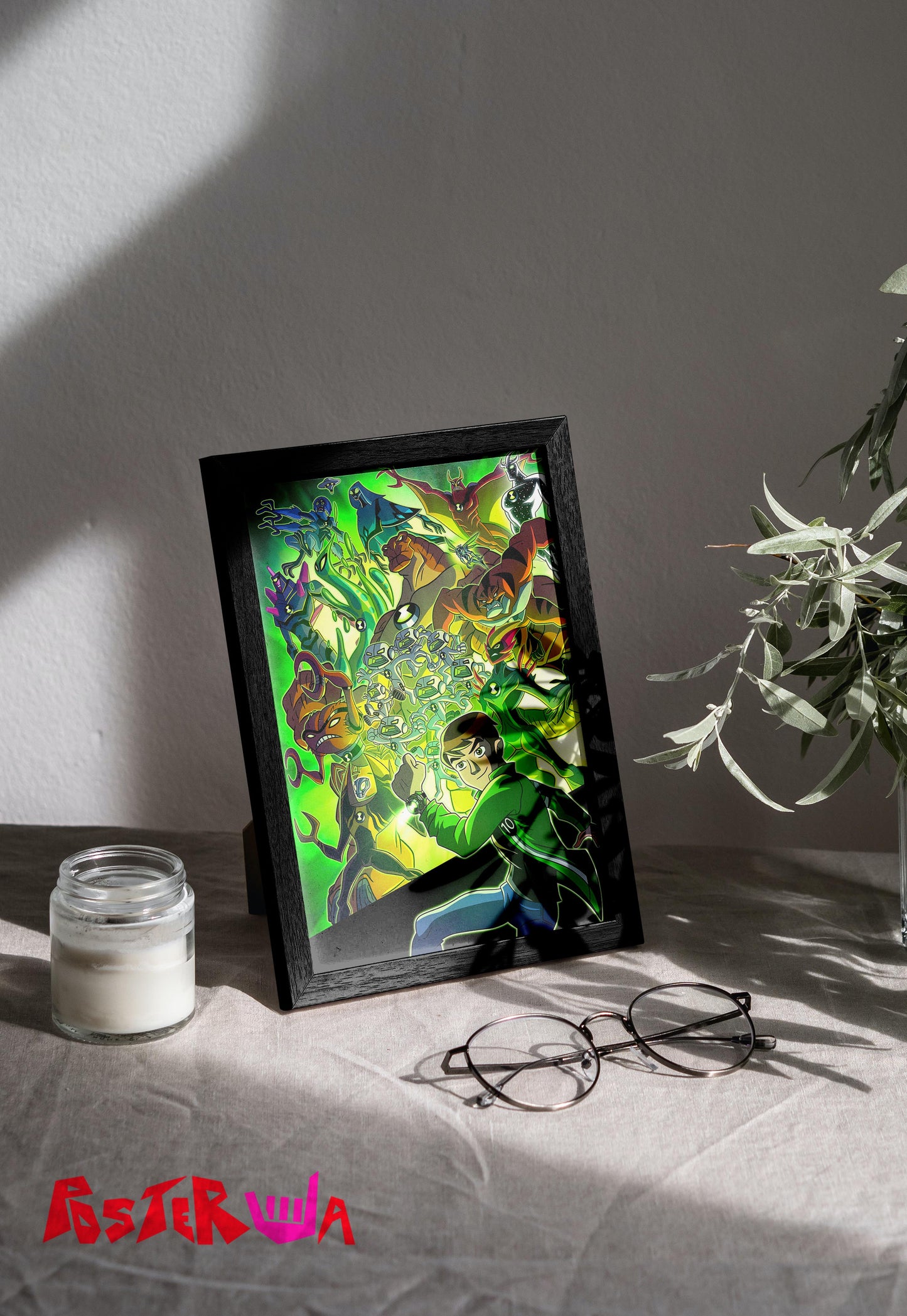 Galactic Guardian | Ben 10 | Anime Poster