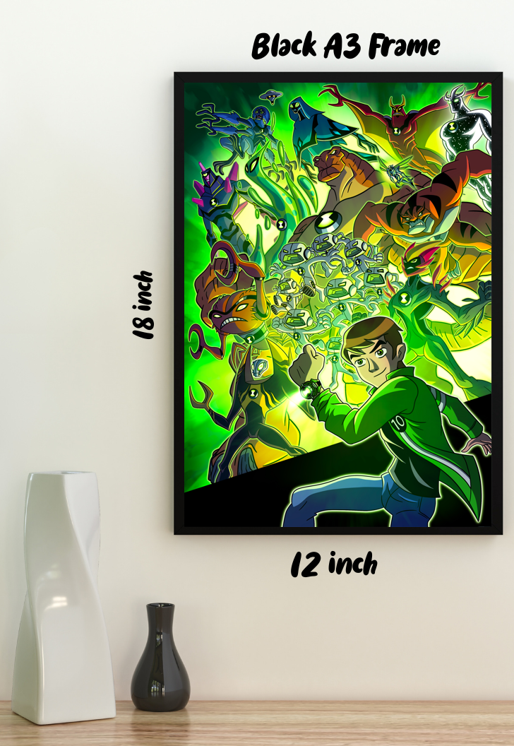 Galactic Guardian | Ben 10 | Anime Poster
