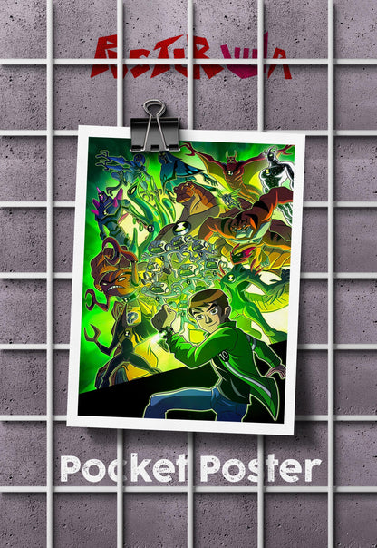 Galactic Guardian | Ben 10 | Anime Poster