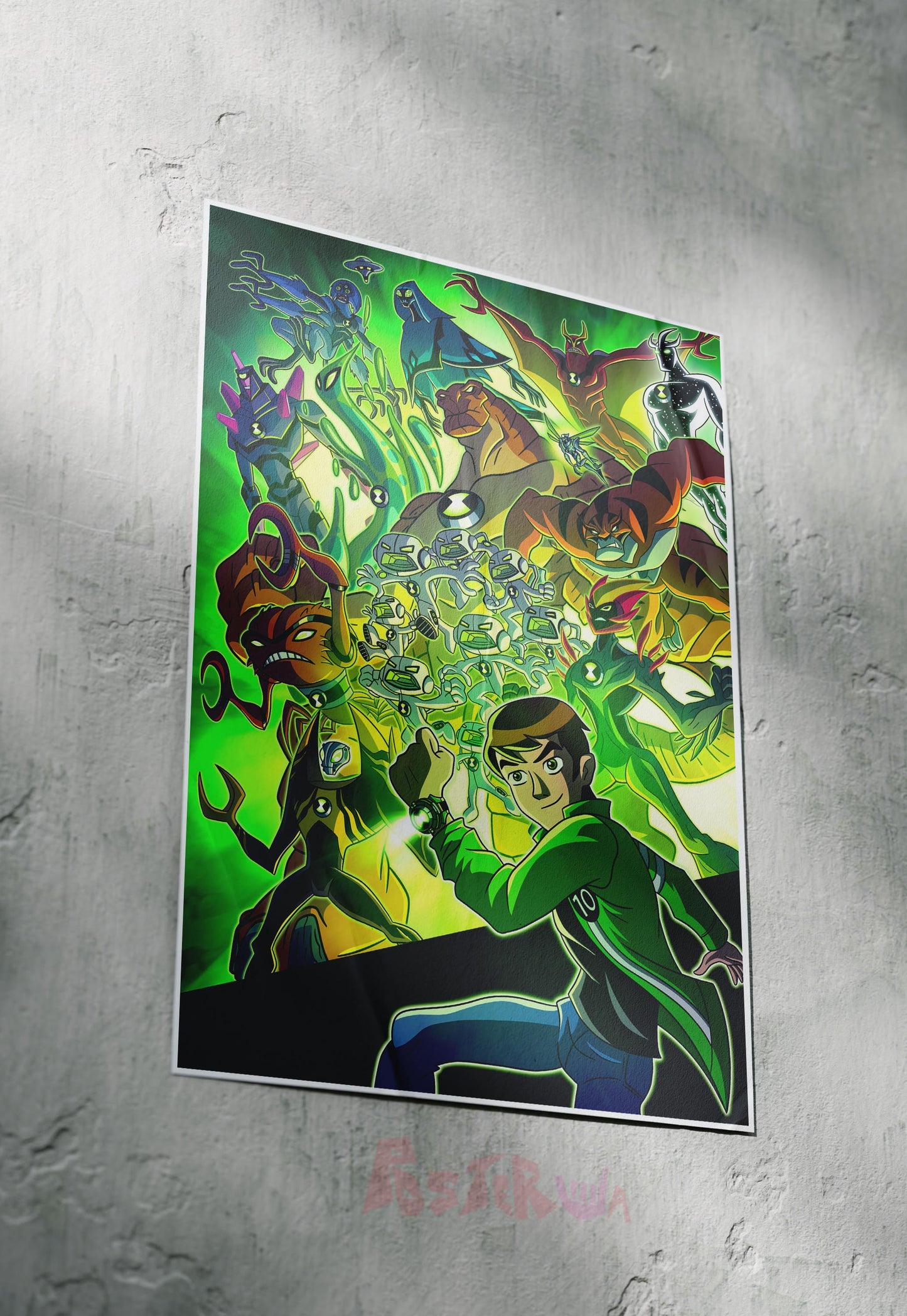 Galactic Guardian | Ben 10 | Anime Poster