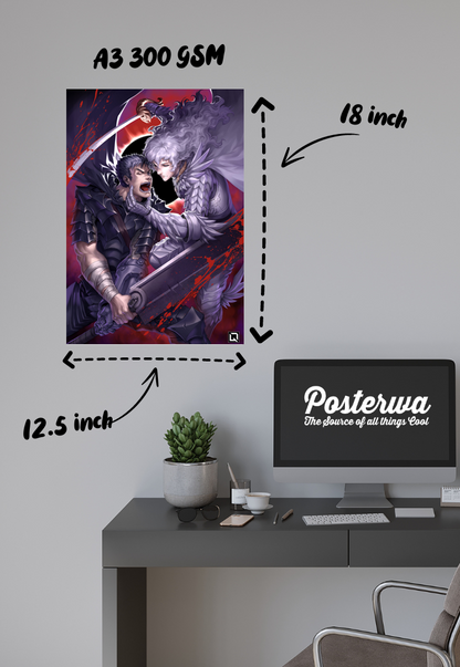 Clash of Fates | Berserk | Anime Poster