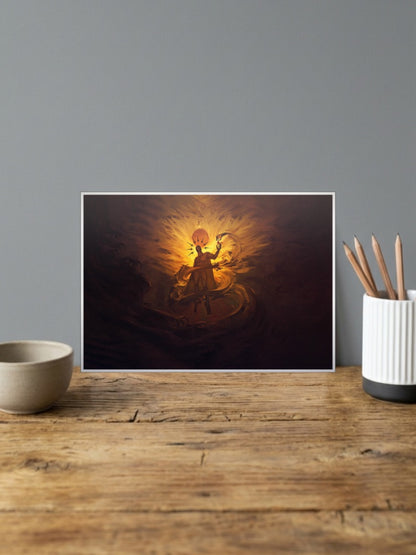 Berserk Griffith Abstract Poster