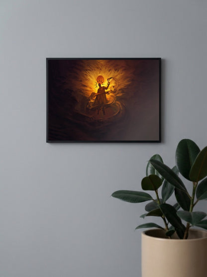 Berserk Griffith Abstract Poster