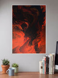 Berserk Dark Abstract Poster