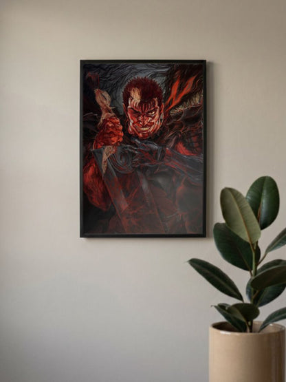 Grit and Gore | Berserk | Anime Poster