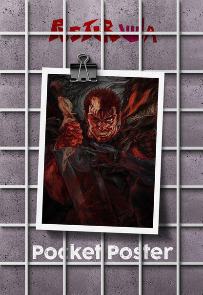 Grit and Gore | Berserk | Anime Poster