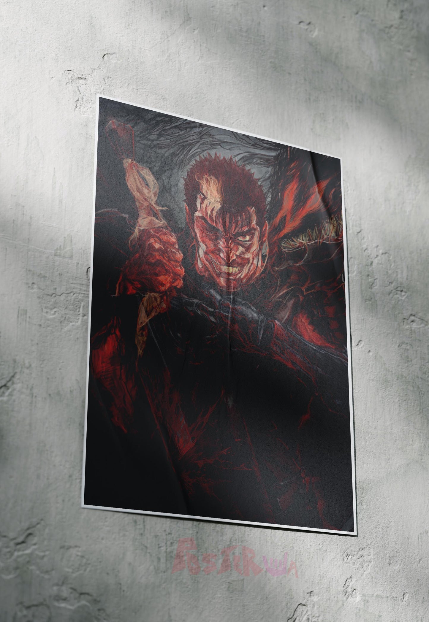 Grit and Gore | Berserk | Anime Poster