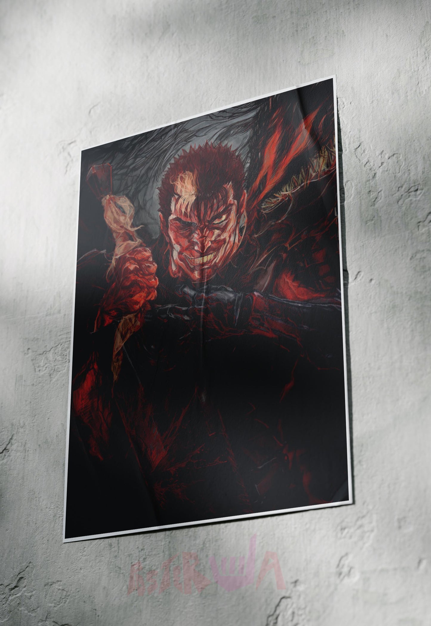 Grit and Gore | Berserk | Anime Poster