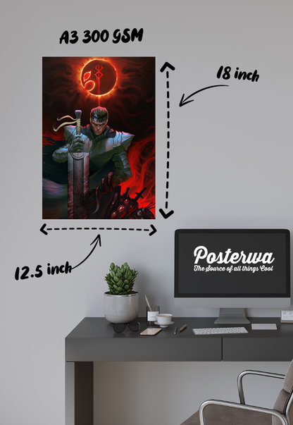 Fury of the Abyss | Berserk | Anime Poster