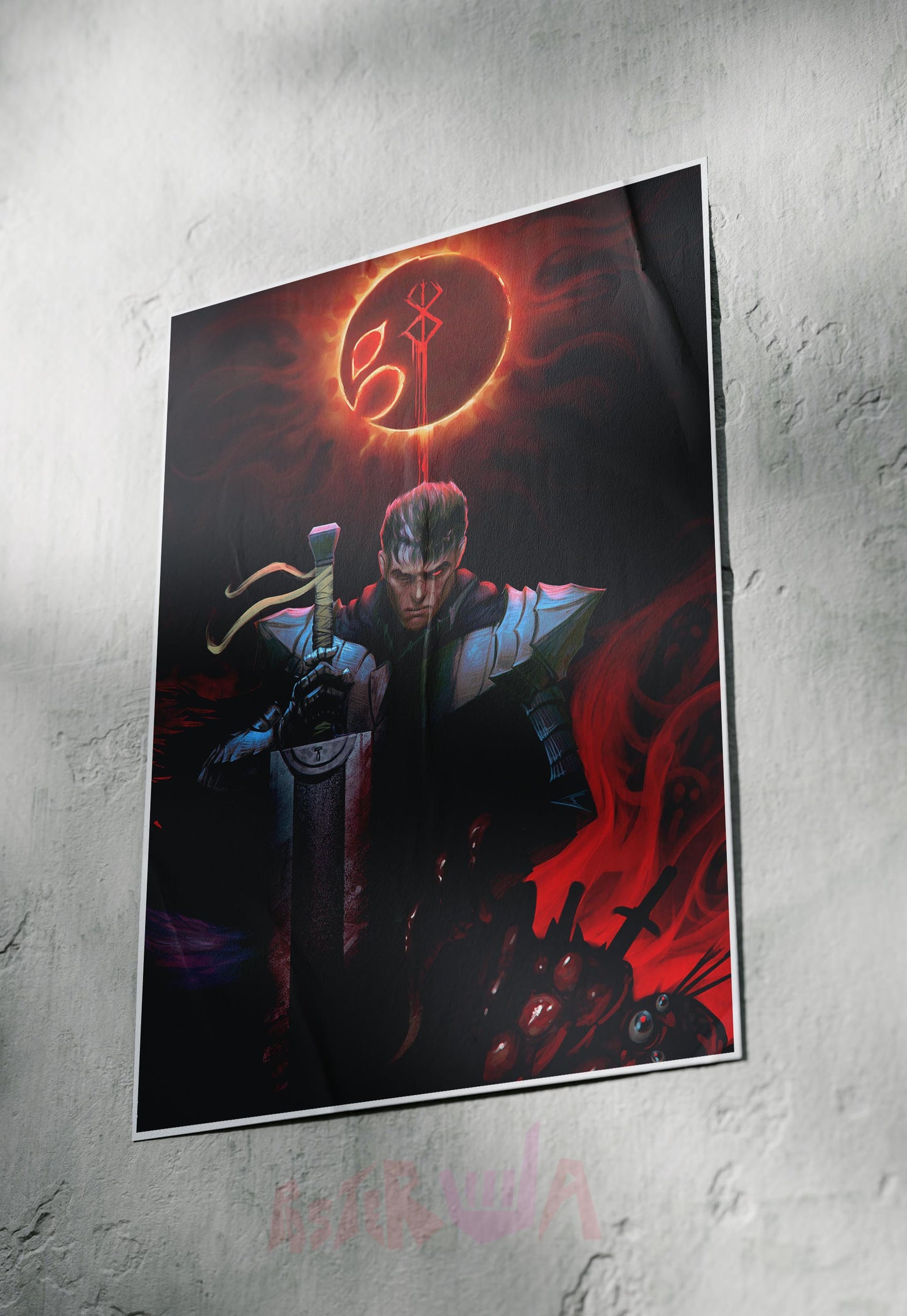 Fury of the Abyss | Berserk | Anime Poster