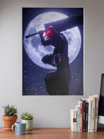 Guts Berserker Armor Anime Poster