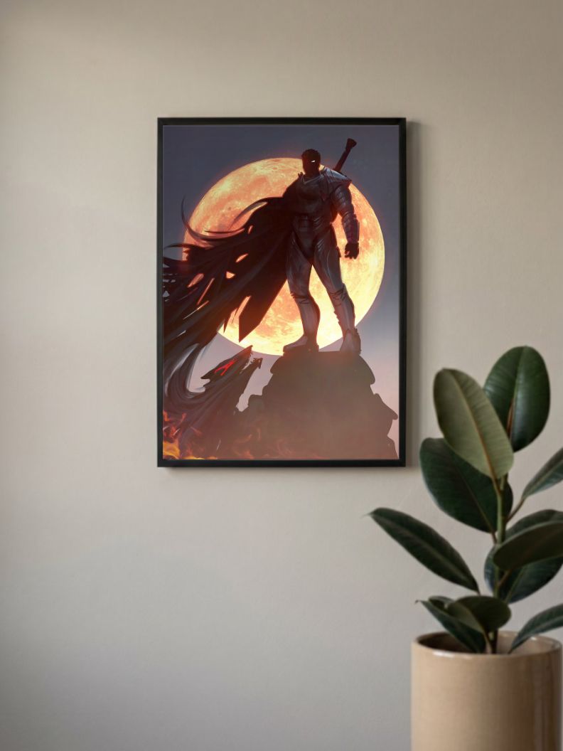 Darkened Steel | Berserk | Anime Poster