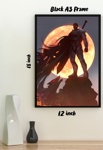 Darkened Steel | Berserk | Anime Poster
