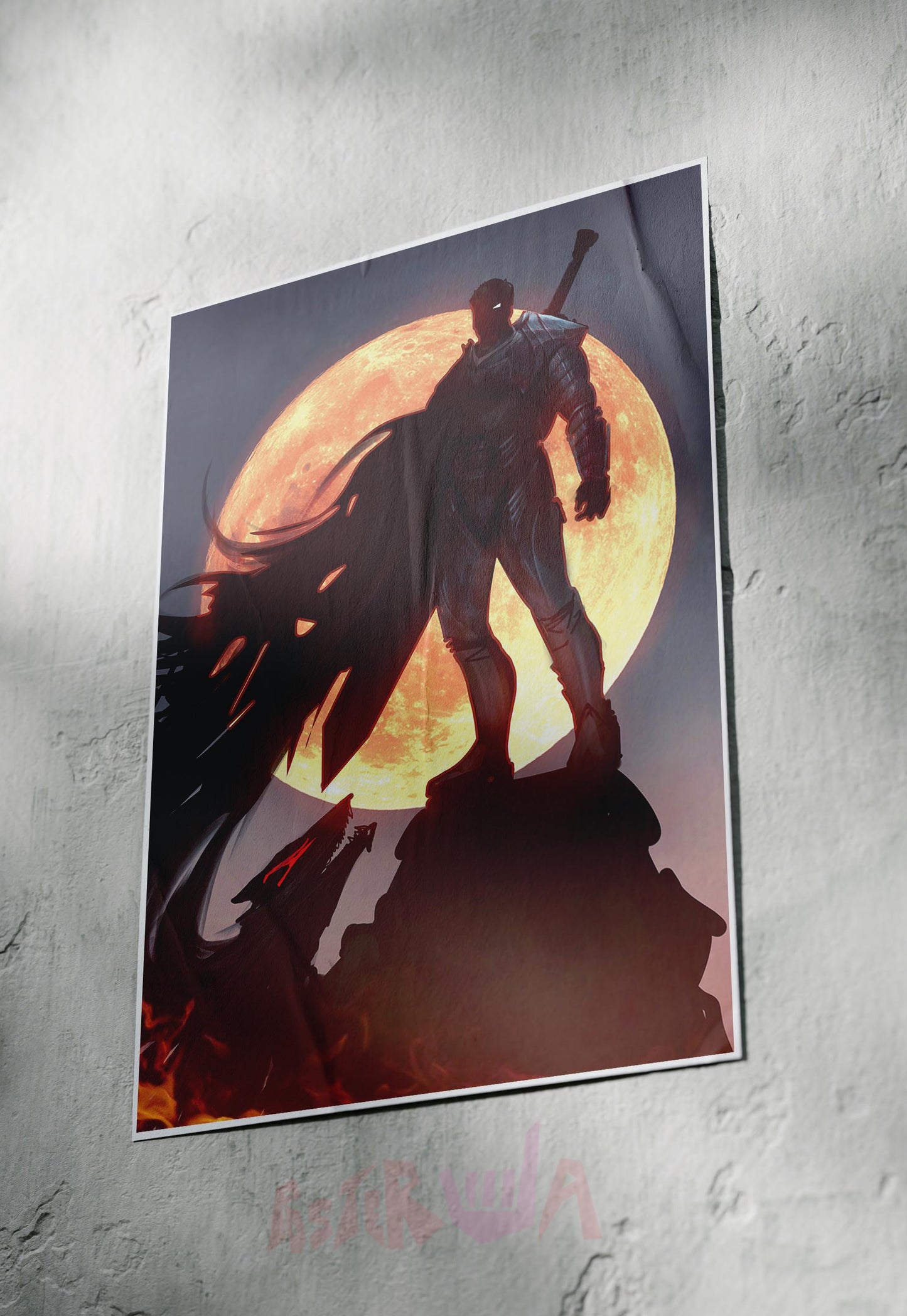 Darkened Steel | Berserk | Anime Poster