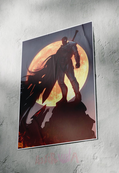 Darkened Steel | Berserk | Anime Poster
