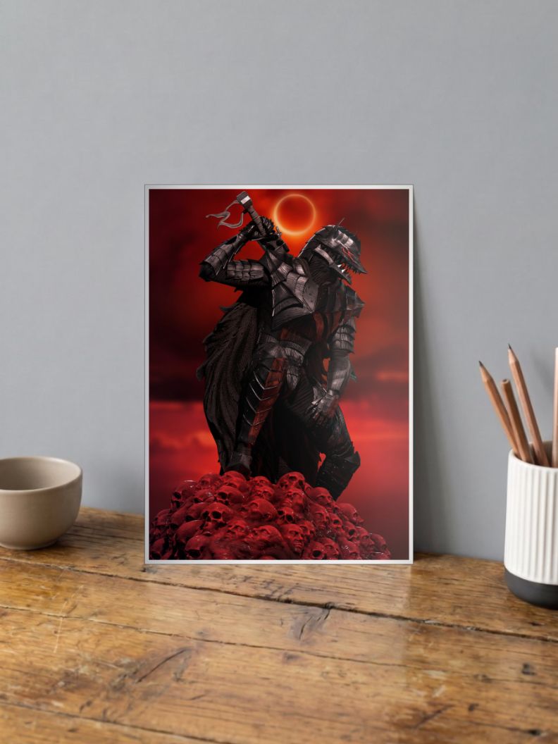 Raging Warrior | Berserker | Anime Poster