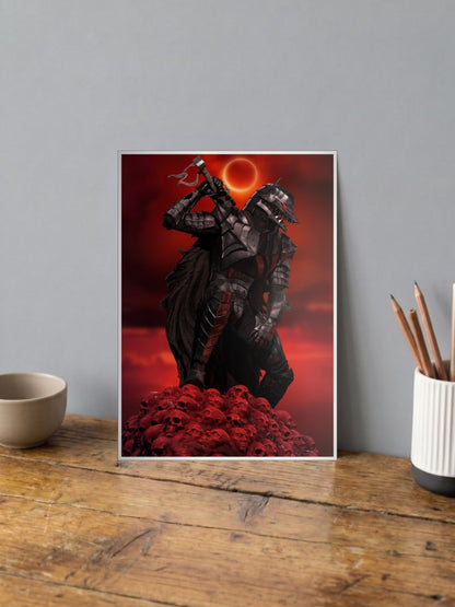 Raging Warrior | Berserker | Anime Poster